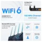 TP-Link Archer AX55 Pro trådløs router Gigabit Ethernet Dual-band (2,4 GHz / 5 GHz) Sort